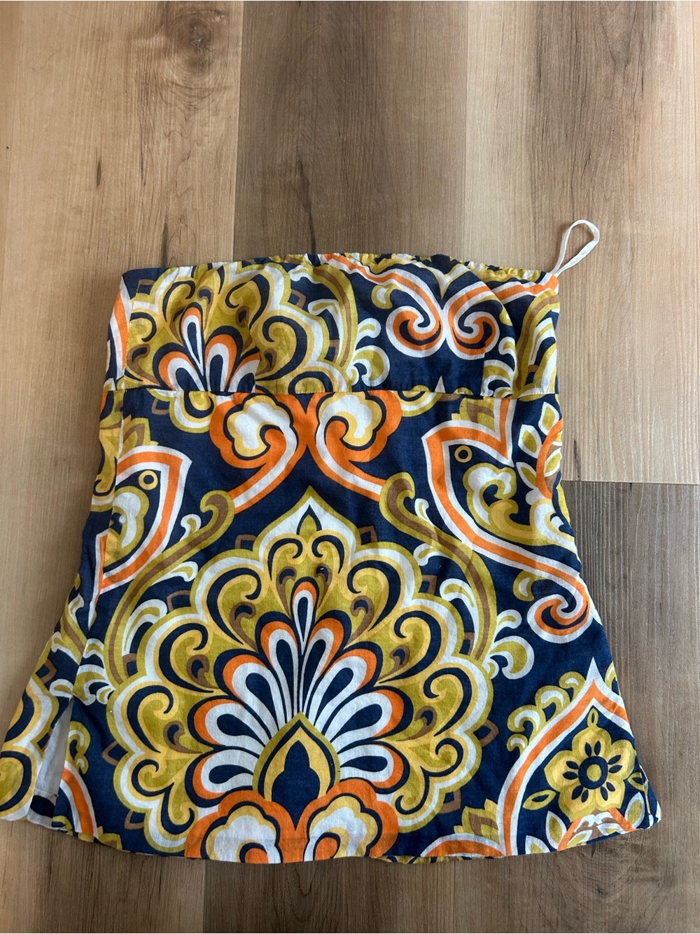 J. Crew vintage Strapless Top, 100% cotton